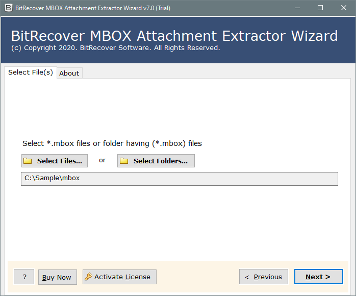 extract all attachments from mbox