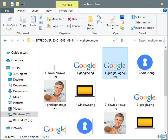 all attachment files