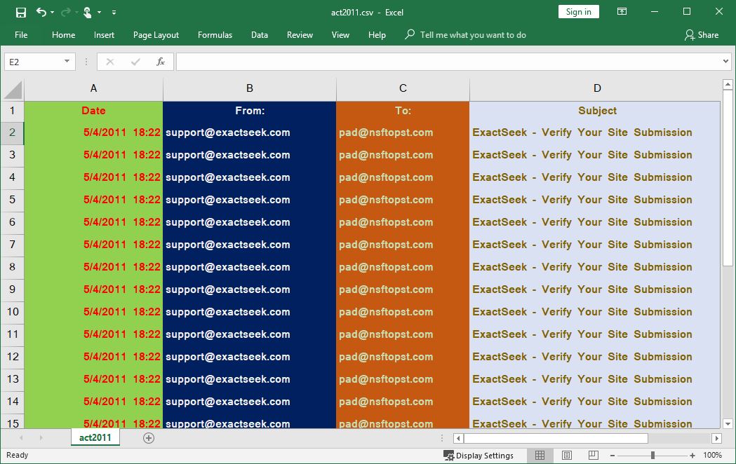 Outlook 2016 Import Contacts Csv Format Qleronz