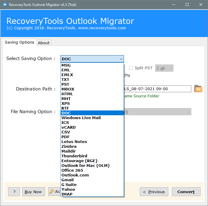 ost to doc converter