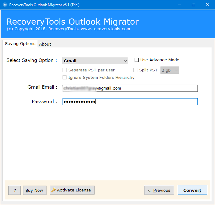how to.copy outlook personal folders to gmail