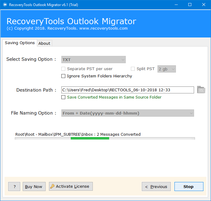 outlook to html