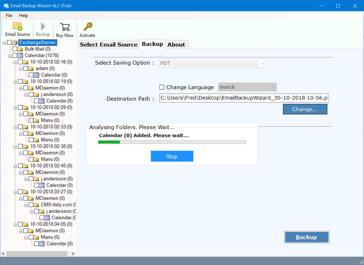 exchange 2013 to zimbra migration