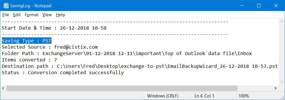 move emails from exchange to pst