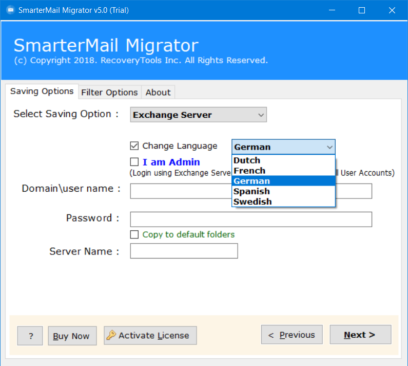 migrate smartermail to exchange