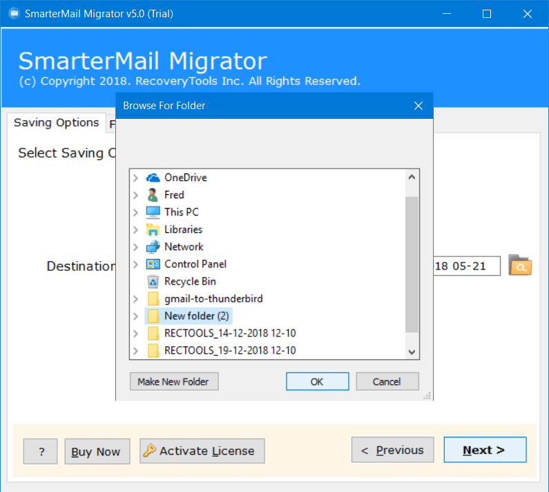 change smartermail to tgz file