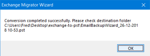 export mailbox from exchange to pst