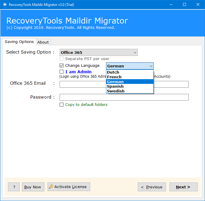 dovecot to office 365