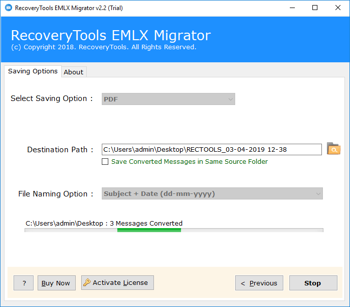 print eml files