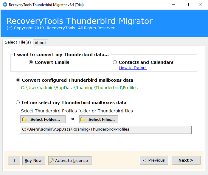 Recover emails after a Thunderbird crash