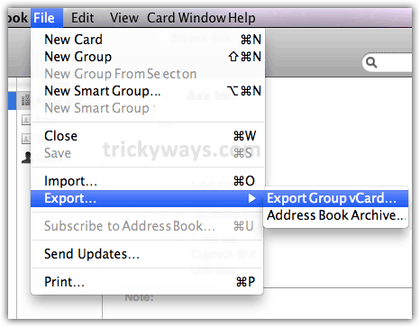 mac outlook address book