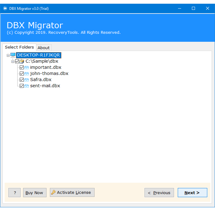 convert outlook express dbx to mbox