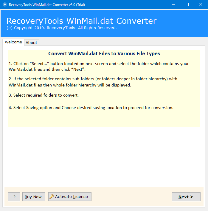 winmail.dat to office 365 migration tool