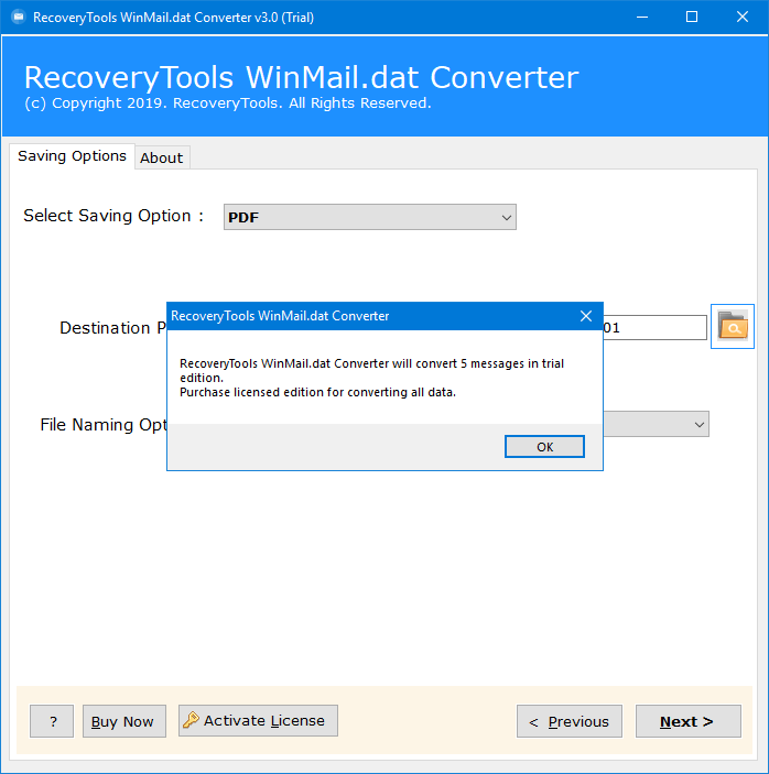 convert winmail.dat data to pdf free