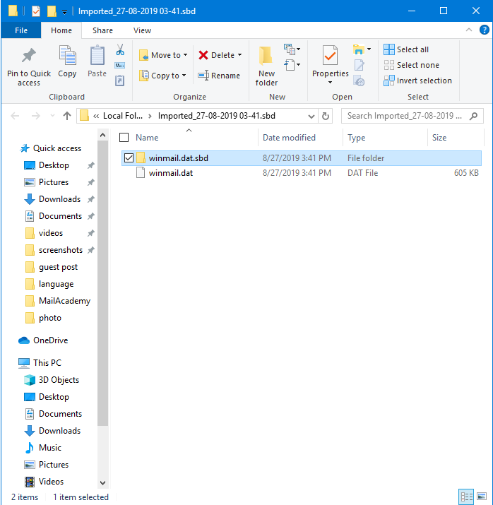 how to read winmail.dat files in thunderbird