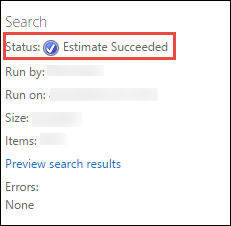 Estimated Succeeded