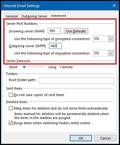 advanced tab