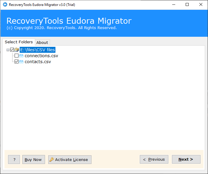 select the address books to export eudora address book to outlook