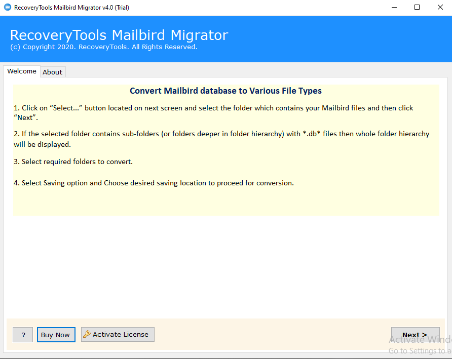 migrate from live mail to mailbird