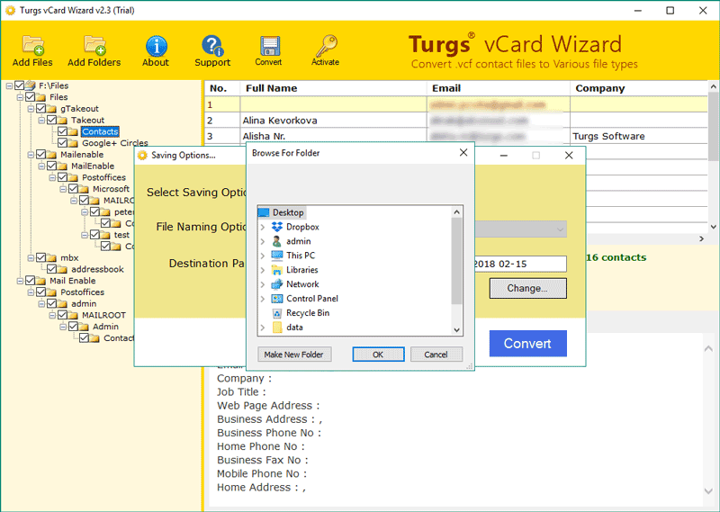 Export iCloud Contacts to CSV Import iCloud Contacts to Excel