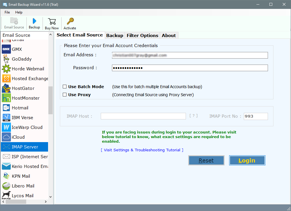 cpanel email backup