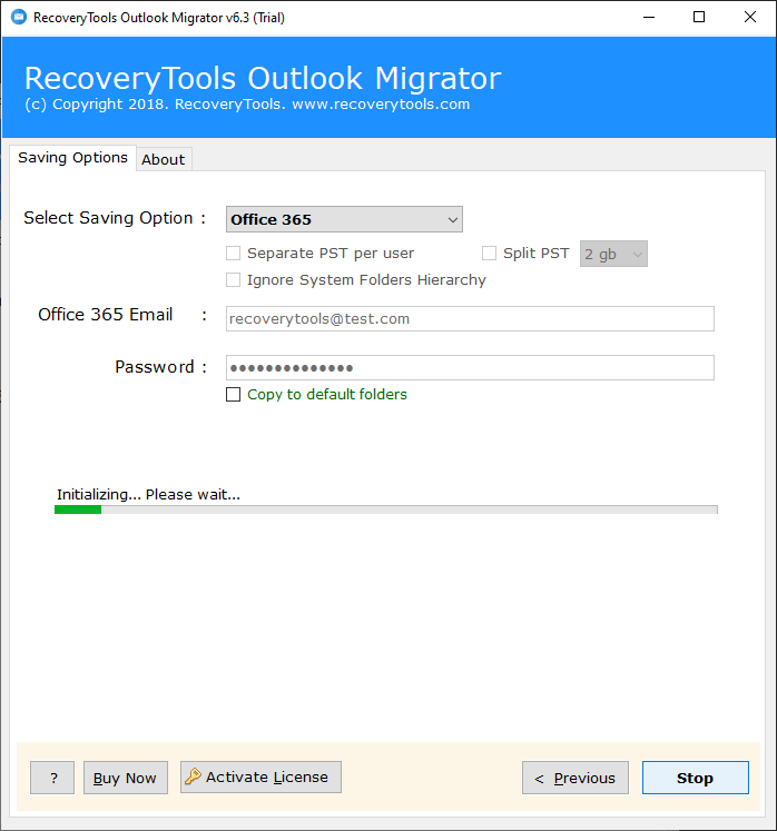 migrate Barracuda archive to Office 365 account