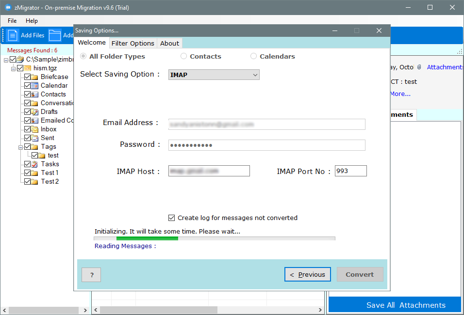 zimbra to roundcube migration