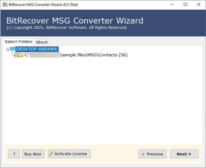 select files