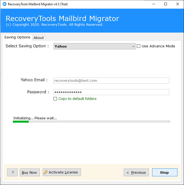 mailbird migrate email