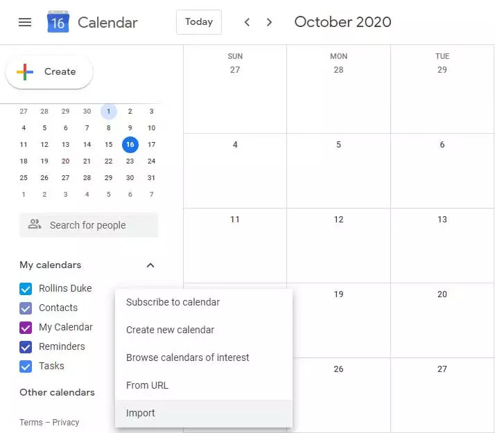 Gmail Import Calendar From Outlook