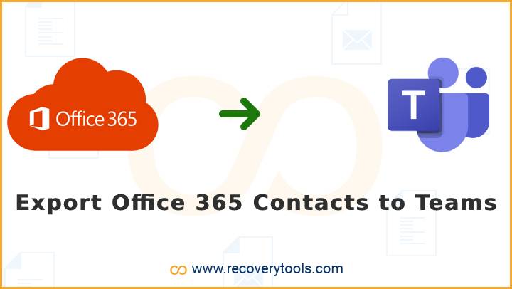 export office 365 contacts to teams