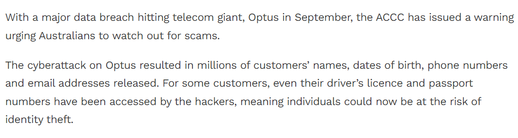 Optus webmail hack