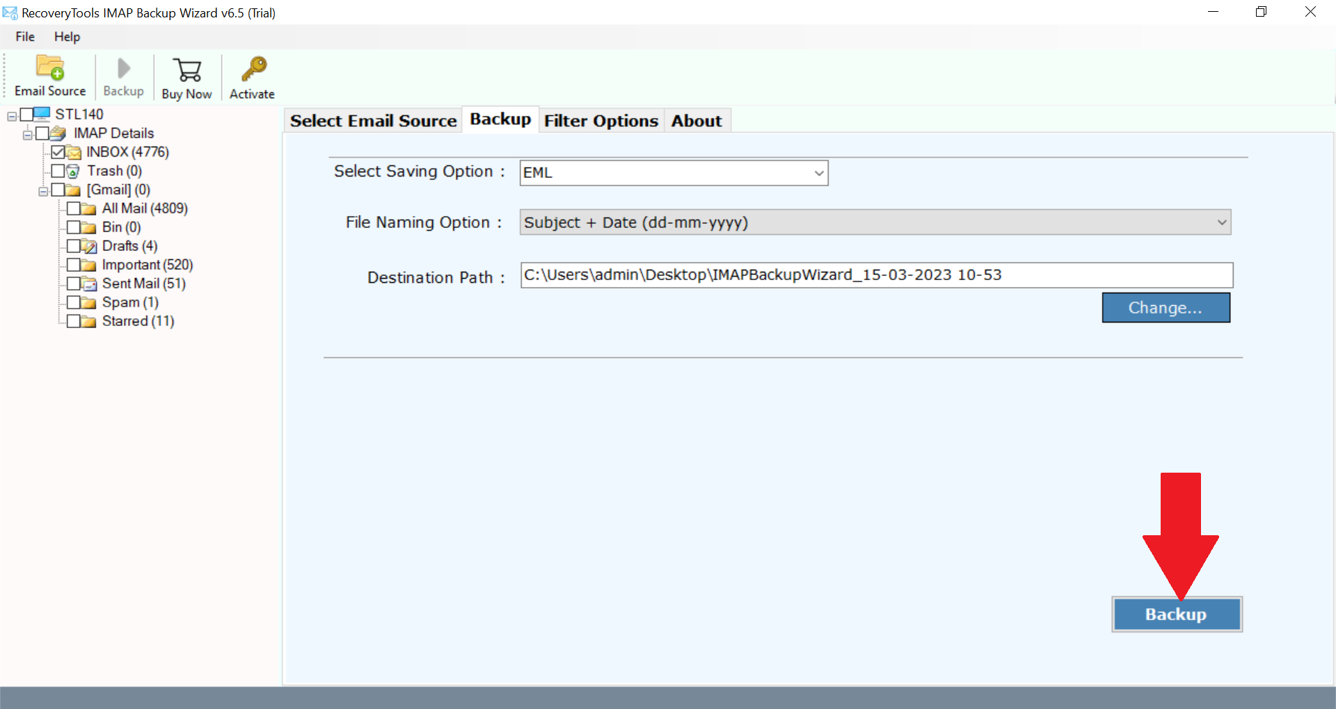 start download process