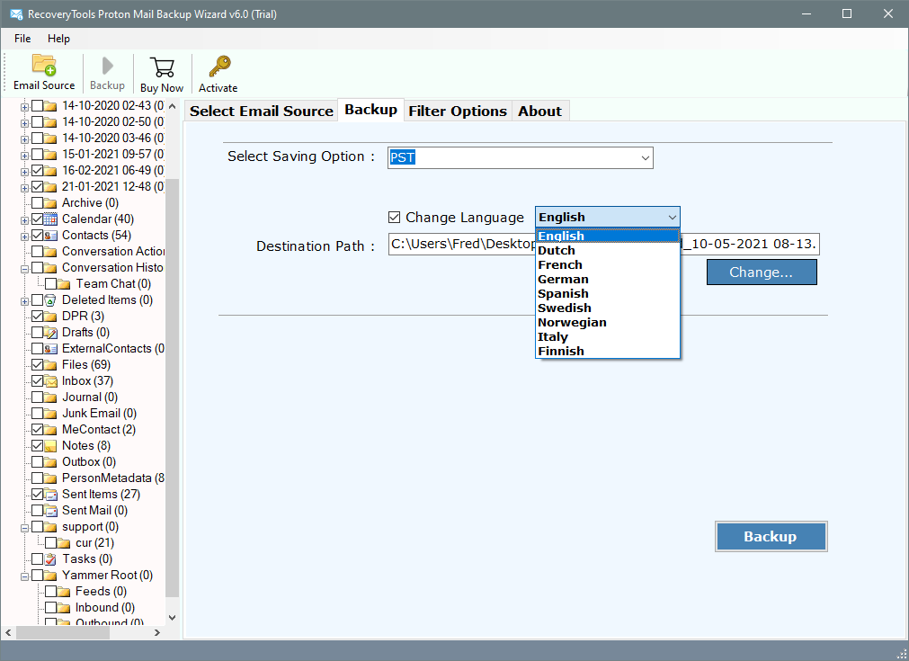 adding protonmail to outlook