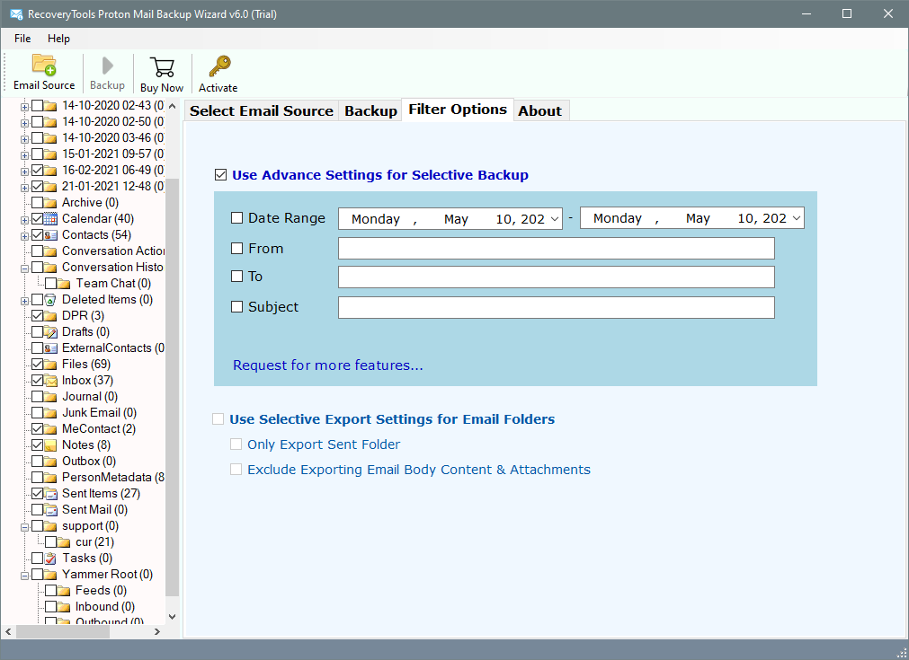 forward protonmail to outlook