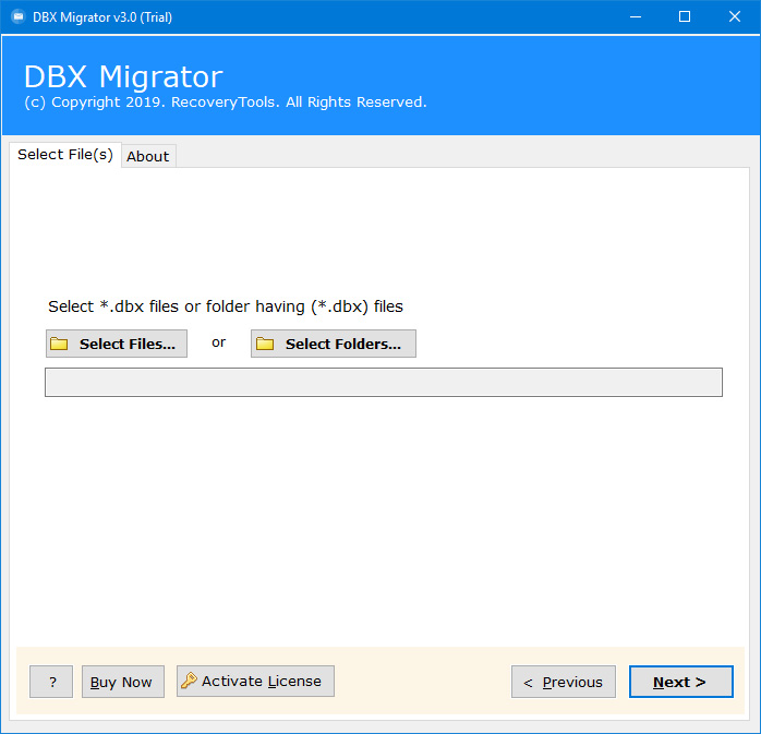 DBX to CSV