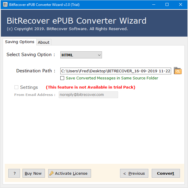 enable selective conversion