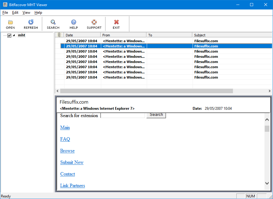 mhtml viewer free download