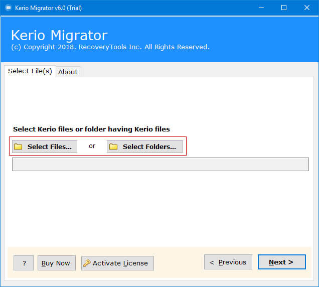Select Files