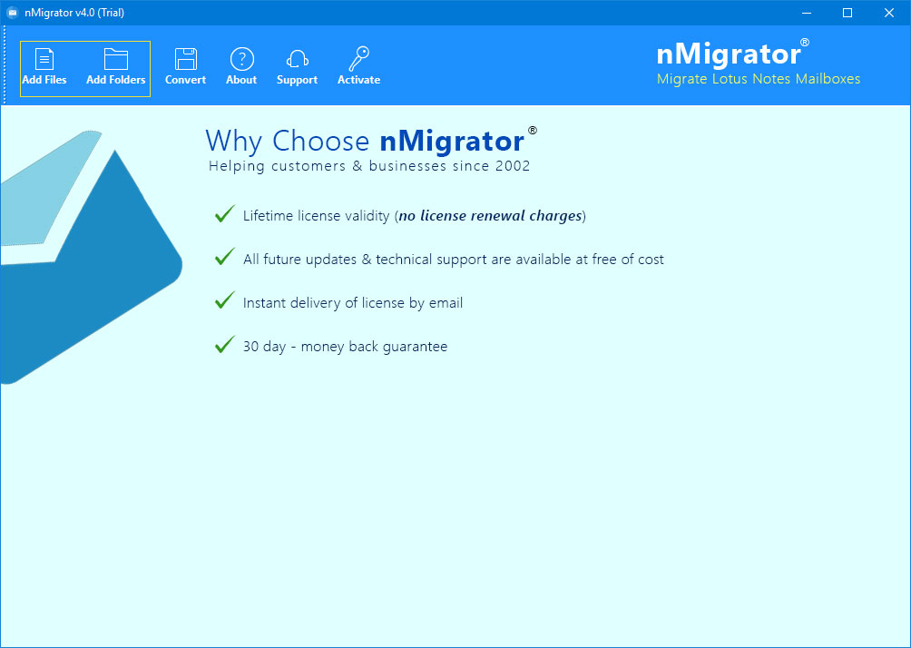 run lotus notes to gmail migration tool