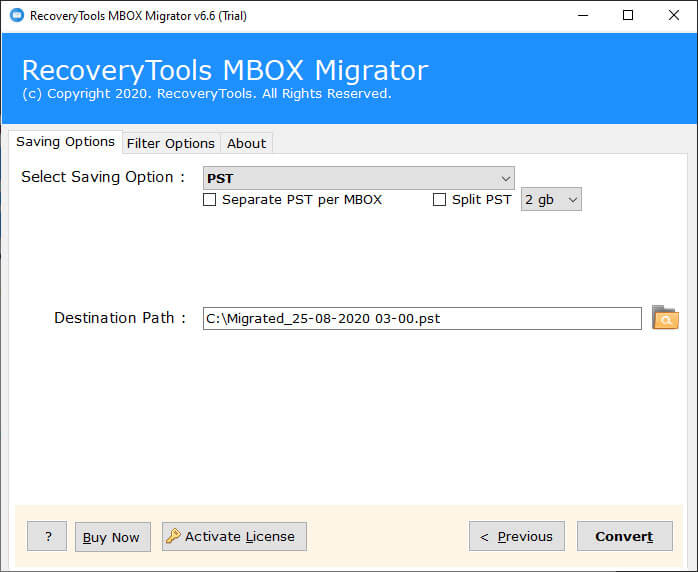 mbox to outlook