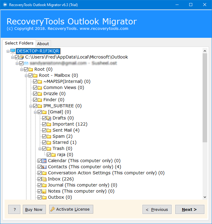 how do i convert an old pst file to a new format