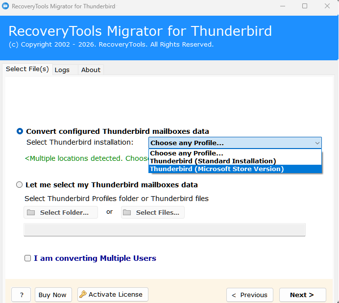 load data to repair thunderbird index files