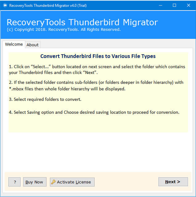 move thunderbird mail to new computer